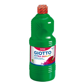 TEMPERA GIOTTO 1 LITRO COLORE 12 VERDE