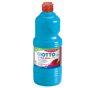 TEMPERA GIOTTO 1 LITRO COLORE 15 BLU PRIMARIO CIANO