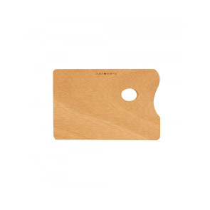 TAVOLOZZA RETTANGOLARE IN LEGNO 18X24 cm