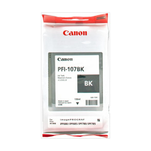 CANON PFI-107BK NERO 130ml