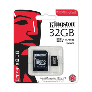 MEMORY CARD MICROSD HC KINGSTON + ADATTATORE CAPACITA' 32 GB