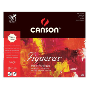 BLOCCO CANSON FIGUERAS 33X41cm 10 FOGLI 290 g/m²