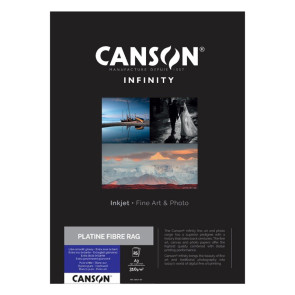 CANSON PLATINE FIBRE RAG 310 g/m² A3 (29.7X42) 25f 100% COTONE