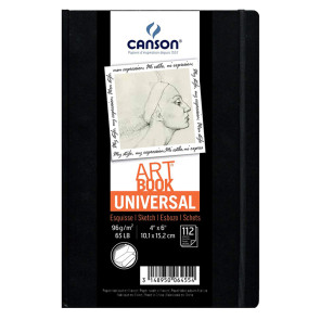 CANSON ART BOOK UNIVERSAL 10,2X15,2 cm 112 FOGLI 96 g/m²