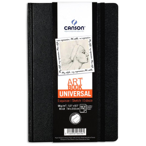 CANSON ART BOOK UNIVERSAL 14X21,6 cm 112 FOGLI 96 g/m²