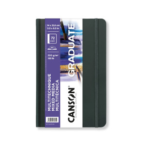 BOOK CANSON GRADUATE MIXED MEDIA 64 PAGINE BIANCHE 220 g/m²