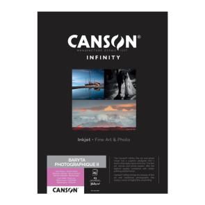 CANSON BARYTA PHOTOGRAPHIQUE II 310 g/m² A3 29,7x42 25 FOGLI