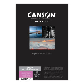 CANSON BARYTA PHOTOGRAPHIQUE II 310 g/m² A3+ 32,9X48,3 25 FOGLI