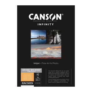 CANSON ARCHES BFK RIVES PURE WHITE A4 25 FOGLI 310 g/m²
