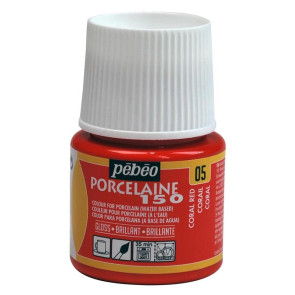 PEBEO PORCELAINE 150 - 45 ml 05 CORAL RED