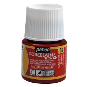 PEBEO PORCELAINE 150 - 45 ml 06 SCARLET RED