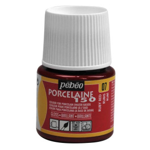 PEBEO PORCELAINE 150 - 45 ml 07 RUBY RED