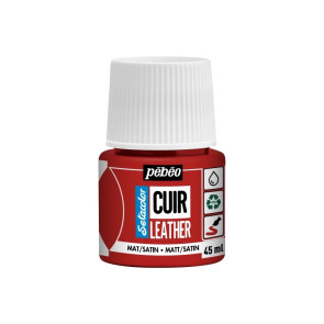 PEBEO SETACOLOR CUIR LEATHER 45 ml 05 INTENSE RED