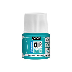 PEBEO SETACOLOR CUIR LEATHER 45 ml 13 TURQUOISE BLUE