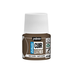 PEBEO SETACOLOR CUIR LEATHER 45 ml 18 EXPRESSO BROWN