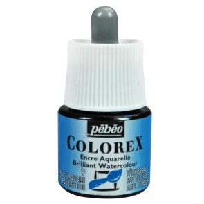 PEBEO COLOREX WATERCOLOUR 45ml 24 TURQUOISE BLUE