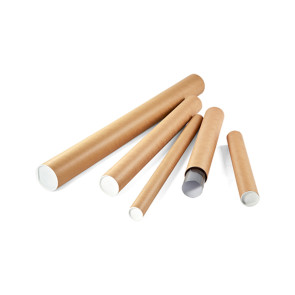 TUBO IN CARTONE Ø 50 mm h 750 mm SPESSORE 1,5 mm COLORE AVANA