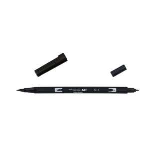 PENNARELLO TOMBOW DUAL BRUSH N. N15 BLACK