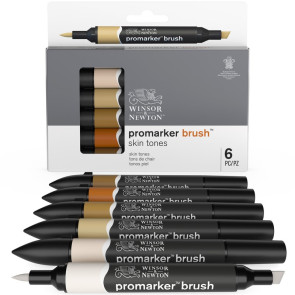 SET 6 PROMARKER WINSOR & NEWTON NEUTRAL SKIN TONES SET 6 PROMARKER WINSOR & NEWTON NEUTRAL SKIN TONES