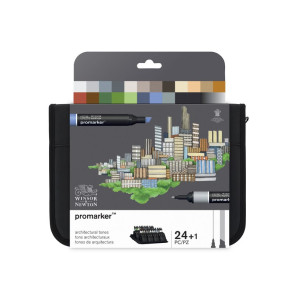 PROMARKER WINSOR & NEWTON SET 24 TONI ARCHITETTURA PROMARKER WINSOR & NEWTON SET 24 TONI ARCHITETTURA