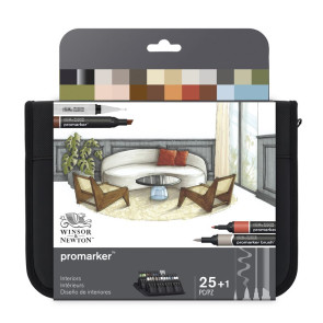 SET 25 PROMARKER MISTO INTERIOR DESIGN + ASTUCCIO