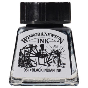 WINSOR & NEWTON INK 14 ml INDIAN BLACK