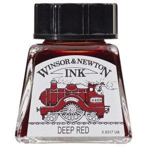 WINSOR & NEWTON INK 14 ml DEEP RED