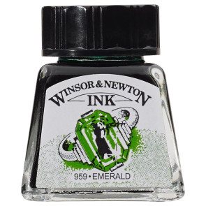 WINSOR & NEWTON INK 14 ml EMERALD