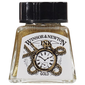 WINSOR & NEWTON INK 14 ml GOLD
