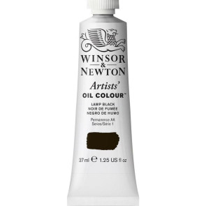 COLORE A OLIO ARTISTS 37ml S1 N.337 LAMP BLACK