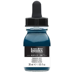 LIQUITEX ACRYLIC INK 30 ml 561 TURQUOISE DEEP