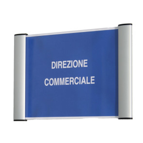 PORTA TARGA APPENDIBILE WALL SIGN A5 - 15 x 21 cm