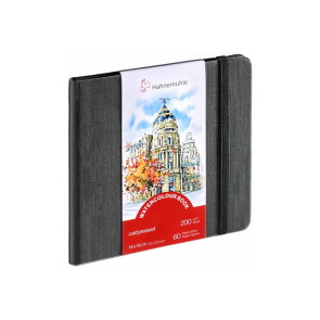 HAHNEMUHLE WATERCOLOUR BOOK 14x14 cm 30 FOGLI 200 g/m²