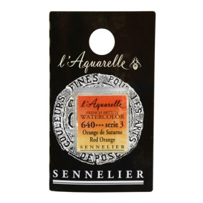 ACQUERELLO SENNELIER ½ GOD 640 S3 RED ORANGE