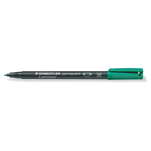 PENNARELLO STAEDTLER LUMOCOLOR PERMANENT 1.0mm VERDE M