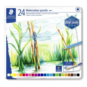 MATITE STAEDTLER 24 COLORI CASSETTA METALLO