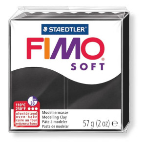 FIMO® SOFT 57g N. 9 NERO