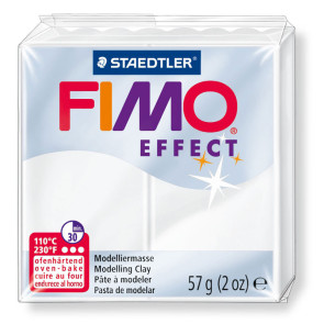 FIMO® SOFT EFFECT 57g N. 014 BIANCO TRASLUCIDO