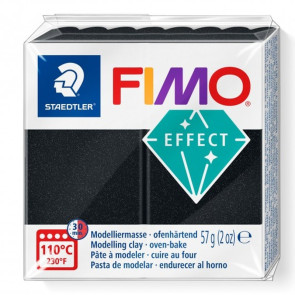 FIMO® SOFT EFFECT 57g N. 907 NERO PERLATO