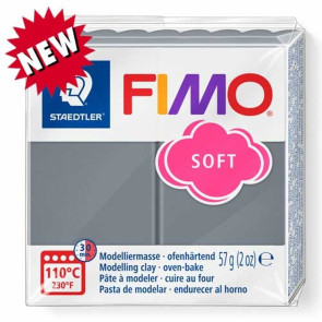 FIMO® SOFT 57g N. T80 GRIGIO TEMPESTA